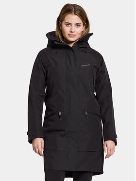 Didriksons Didriksons Striukė Ilma Wns Parka 8 504813 Juoda Regular Fit