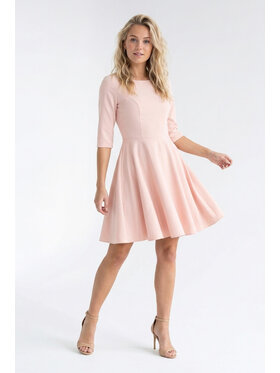 FIGL FIGL Sukienka koktajlowa M1341 Różowy Regular Fit