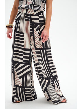 blue shadow blue shadow Spodnie materiałowe Softly Czarny Regular Fit