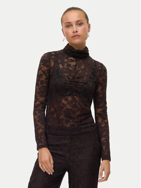 Vero Moda Vero Moda Blúz Neline 10335562 Barna Slim Fit