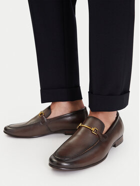 GINO ROSSI GINO ROSSI Loafersy EO-BENITO-01 126AM Brązowy ciemny