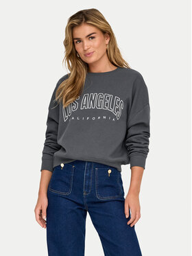 ONLY ONLY Pulóver 15254183 Szürke Loose Fit