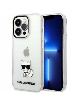 KARL LAGERFELD KARL LAGERFELD Etui na telefon Choupette Body Przezroczysty