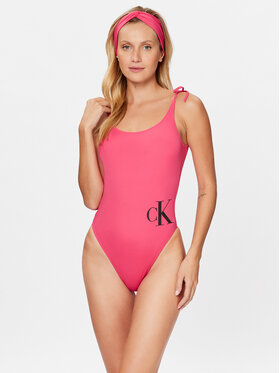 Calvin Klein Swimwear Calvin Klein Swimwear Kopalni kostum KW0KW02087 Roza