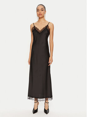 Rinascimento Rinascimento Rochie cocktail CFC0120043003 Negru Regular Fit