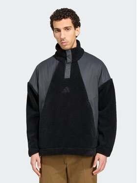 adidas adidas Bluza techniczna 165061 Czarny Loose Fit