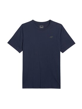 4F 4F T-Shirt NOS Granatowy Regular Fit