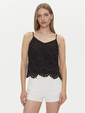 Pieces Pieces Top Vilde 17156563 Negru Regular Fit