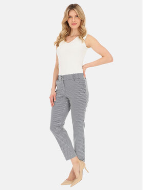 Red Button Red Button Spodnie damskie Diana Granatowy Cropped Leg