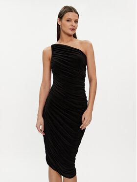 NORMA KAMALI NORMA KAMALI Coctailkleid KK2223PL667001 Schwarz Slim Fit