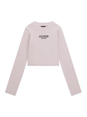 Guess Guess Μπλουζάκι J4YI49 KBZP4 Ροζ Regular Fit