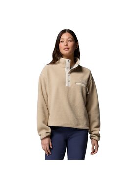 Columbia Columbia Polar Helvetia™ II Cropped Half Snap Fleece Beżowy Regular Fit