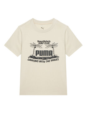 Puma Puma Tricou MID90S Graphic 685152 Bej Regular Fit