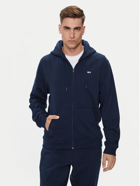 Tommy Jeans Tommy Jeans Pulóver Flag DM0DM20498 Sötétkék Regular Fit