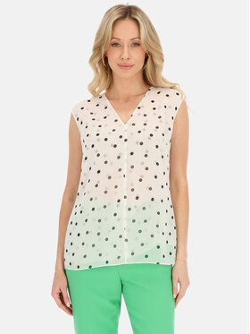 L’AF L’AF Bluzka Juana Biały Regular Fit