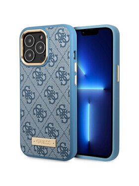 Guess Guess Etui na telefon iPhone 14 Pro Max Niebieski