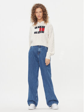 Tommy Jeans Jeans Hlače Daisy DW0DW15992 Modra Baggy Fit