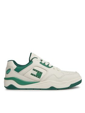 Tommy Jeans Tommy Jeans Laisvalaikio batai Tjm Leather Outsole Color EM0EM01350 Balta