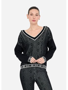 Liu Jo Liu Jo Maglione TF5141MS55N03N66 Nero Regular Fit