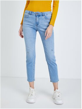 Orsay Orsay Jeansy 312172-547000__36 Niebieski Straight Fit