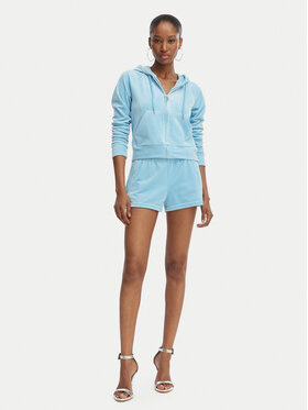 Juicy Couture Juicy Couture Спортивні шорти Tamia JCWHS126305 Блакитний Regular Fit