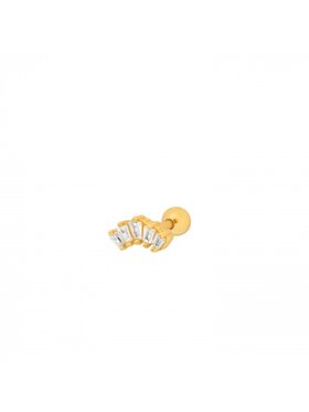 ANIA KRUK ANIA KRUK Piercing SRUKC2092Z Żółte złocenie