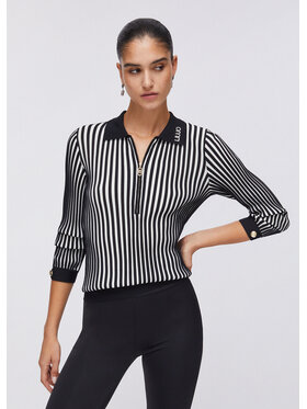 Liu Jo Liu Jo Sweter TA6115MS55N03L44 Czarny Regular Fit
