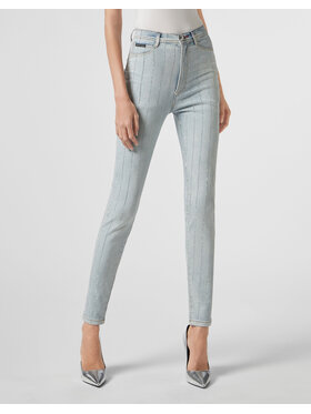 PHILIPP PLEIN PHILIPP PLEIN Jeansy 22027 Světle modrá Slim Fit