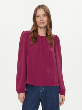Vero Moda Vero Moda Bluzka 10302546 Fioletowy Regular Fit