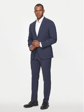 BOSS Boss Odijelo P-Huge-2Pcs-241 50509480 Tamnoplava Slim Fit