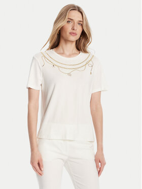 Rinascimento Rinascimento T-shirt CFC0125707003 Bijela Regular Fit