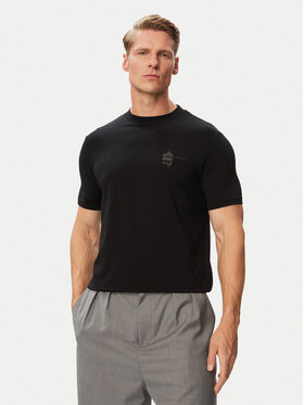 KARL LAGERFELD KARL LAGERFELD Tričko 755041 563221 Čierna Regular Fit