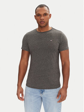 Tommy Jeans Tommy Jeans T-Shirt Jaspe DM0DM09586 Grau Slim Fit