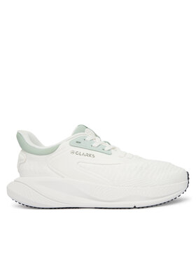Clarks Clarks Sneakersy Pace Move. 26186459 Biela