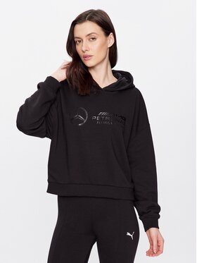 Puma Puma Džemperis ar kapuci 534925 Melns Loose Fit