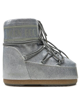 Moon Boot Moon Boot Śniegowce Icon Low Glitter 80D1409440 Srebrny