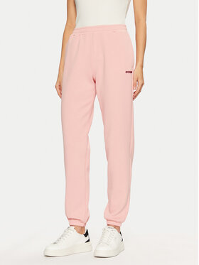 Guess Guess Spodnie dresowe V5RB02 KCLD1 Różowy Regular Fit