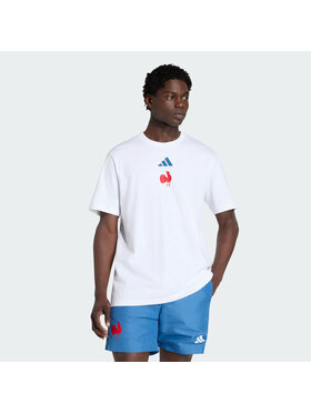 adidas adidas T-Shirt 159923 Biały Regular Fit