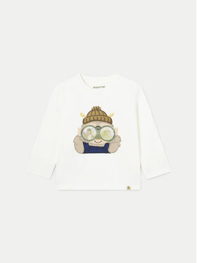 Mayoral Mayoral Majica 2036 Écru Regular Fit