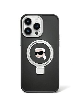 KARL LAGERFELD KARL LAGERFELD Etui na telefon iPhone 15 Pro Max Czarny