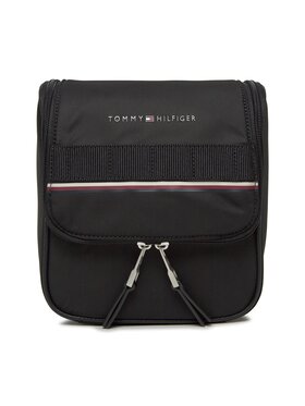Tommy Hilfiger Tommy Hilfiger Kosmetiktasche Th Elevated Nylon Washbag AM0AM11608 Schwarz