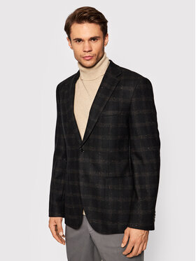 Boss Boss Zakó H-Janson-Patch-214-1 50459983 Fekete Regular Fit