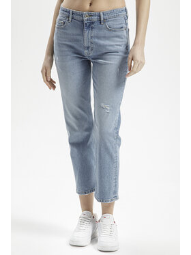 Cross Jeans Cross Jeans Jeansy P 476-050 Niebieski Straight Leg