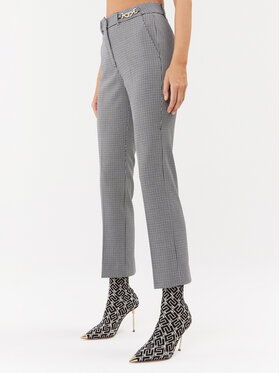 Marella Marella Kalhoty z materiálu Fortuna 2331361538200 Zelená Regular Fit