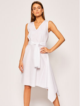 MAX&Co. MAX&Co. Koktel haljina Castoro 72215220 Bijela Regular Fit