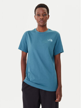 The North Face The North Face T-Shirt Redbox NF0A87NK Blau Relaxed Fit