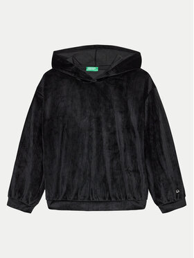 United Colors Of Benetton United Colors Of Benetton Суитшърт 37JBC203V Черен Relaxed Fit