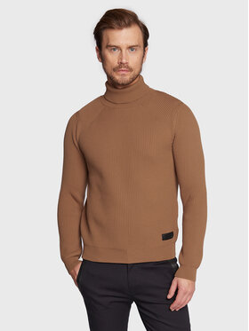 North Sails North Sails Pull à col roulé 451014 Jaune Regular Fit