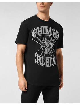 PHILIPP PLEIN PHILIPP PLEIN Tričko 27089 Čierna Regular Fit