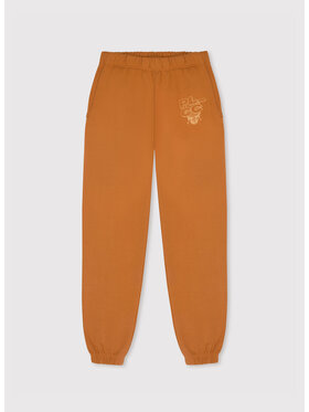 Pako Lorente Pako Lorente Spodnie dresowe C22WF-WD-001 Pomarańczowy Classic Fit
